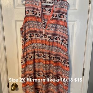 Elephant print mini dress